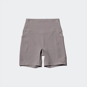 Priessei 5” High Waisted Biker Shorts Size Medium in Lilac Purple Color